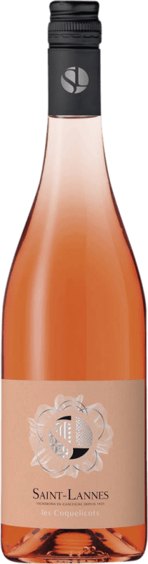 11,95 € 免费送货 | 玫瑰酒 Saint Lannes Les Coquelicots Rosé I.G.P. Vin de Pays Côtes de Gascogne