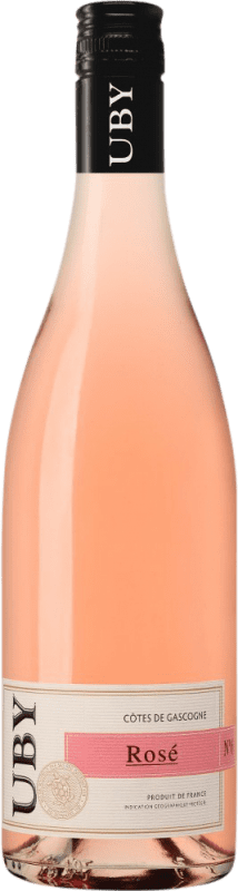 13,95 € Бесплатная доставка | Розовое вино Domaine Uby Rosé I.G.P. Vin de Pays Côtes de Gascogne