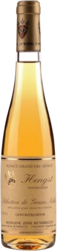 Envío gratis | Vino Blanco Zind Humbrecht Hengst Grand Cru, SGN Sélection de Grains Nobles A.O.C. Alsace Alsace Francia Gewürztraminer Media Botella 37 cl