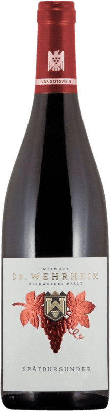 Free Shipping | Red wine Dr. Wehrheim Dry Q.b.A. Pfälz Pfälz Germany Pinot Black 75 cl