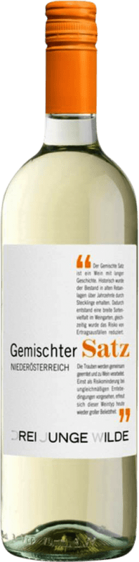 10,95 € Free Shipping | White Wine Drei Junge Wilde Gemischter Satz I.G. Niederösterreich