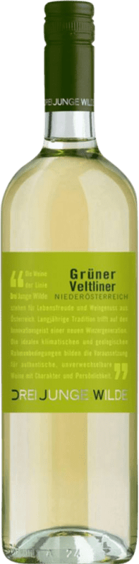 9,95 € Spedizione Gratuita | Vino Bianco Drei Junge Wilde I.G. Niederösterreich