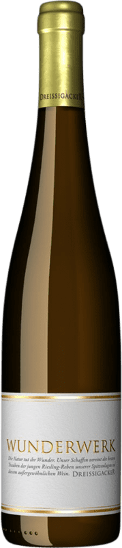 Бесплатная доставка | Белое вино Dreissigacker Wunderwerk сухой Q.b.A. Rheinhessen Rheinhessen Германия Riesling 75 cl