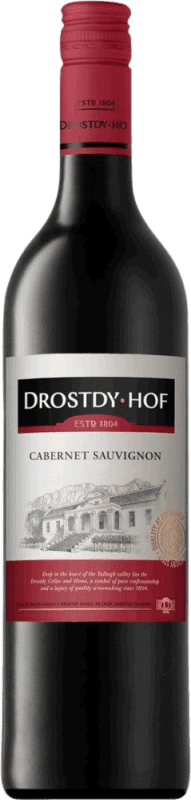 Envio grátis | Vinho tinto Drostdy Hof W.O. Western Cape Western Cape South Coast África do Sul Cabernet Sauvignon 75 cl