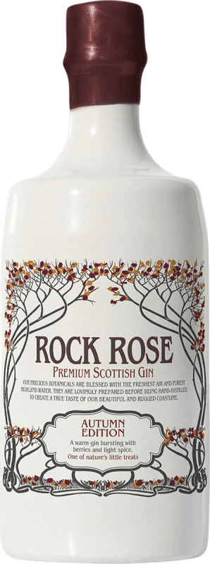 Free Shipping | Gin Dunnet Bay Rock Rose Autumn Season Edition Gin Scotland United Kingdom 70 cl