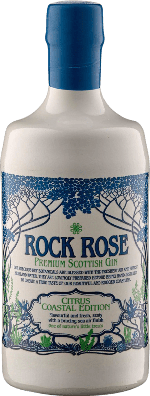 46,95 € | Genever Gin Dunnet Bay Rock Rose Citrus Coastal Edition Gin Schottland Großbritannien 70 cl