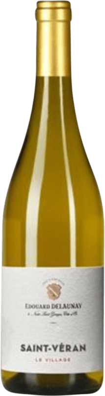 Бесплатная доставка | Белое вино Edouard Delaunay A.O.C. Saint-Véran Бургундия Франция Chardonnay 75 cl