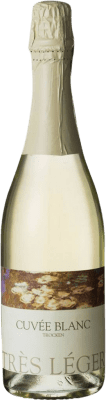 Eigenmarke Très Léger Cuvée aus Klassischem Grundwein Naturkork Blanc Sekt сухой 75 cl