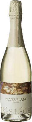 Eigenmarke Très Léger Cuvée aus Klassischem Grundwein Naturkork Blanc Sekt Sec 75 cl