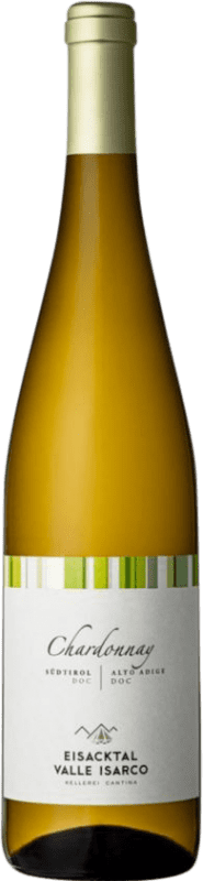 Бесплатная доставка | Белое вино Eisacktal D.O.C. Südtirol Alto Adige Tirol del Sur Италия Chardonnay 75 cl