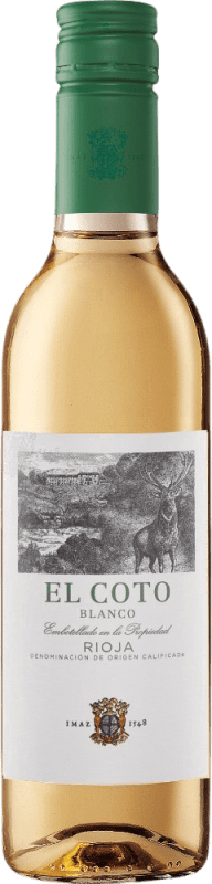 4,95 € Free Shipping | White wine Coto de Rioja Blanco D.O.Ca. Rioja Half Bottle 37 cl