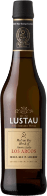 Lustau Los Arcos Solera Familiar Amontillado Medium Dry Palomino Fino Semi-Dry Semi-Sweet Jerez-Xérès-Sherry Half Bottle 37 cl