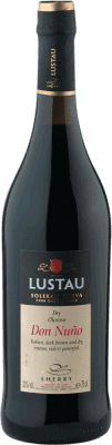 Kostenloser Versand | Likörwein Lustau Don Nuño Familiar Dry — Trocken Solera, Oloroso D.O. Jerez-Xérès-Sherry Andalusien Spanien Palomino Fino Halbflasche 37 cl