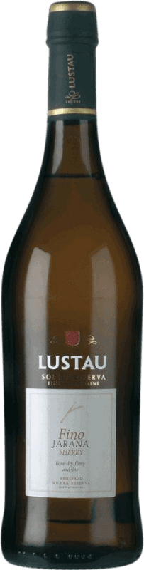 Envio grátis | Vinho Generoso Fortificado Lustau Jarana Solera da Família D.O. Jerez-Xérès-Sherry Andaluzia Espanha Palomino Fino Meia Garrafa 37 cl