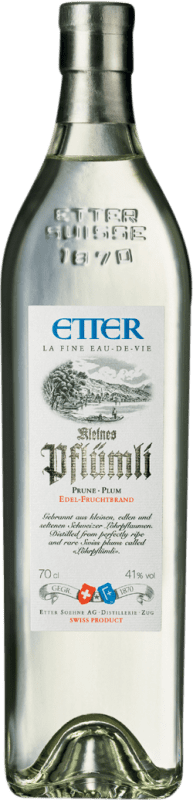 Kostenloser Versand | Marc Edelbrände Etter Söehne Kleines Pflümli Schweizer Löhrpflaume Schweiz Drittel-Liter-Flasche 35 cl