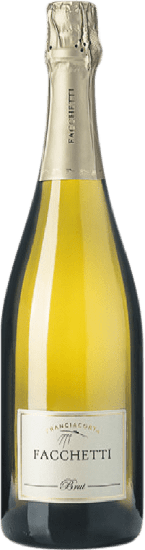 Free Shipping | White Sparkling Wine Facchetti Brut D.O.C.G. Franciacorta Lombardia Italy 75 cl