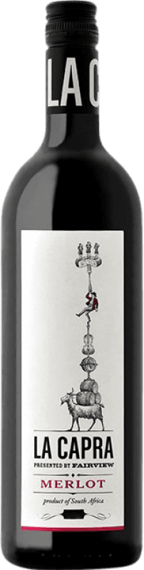 Free Shipping | Red wine Fairview La Capra W.O. Western Cape Western Cape South Coast South Africa Merlot 75 cl