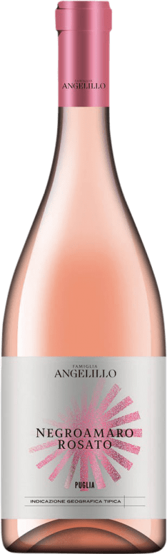 免费送货 | 玫瑰酒 Famiglia Angelillo Rosato I.G.T. Puglia 普利亚大区 意大利 Negroamaro 75 cl