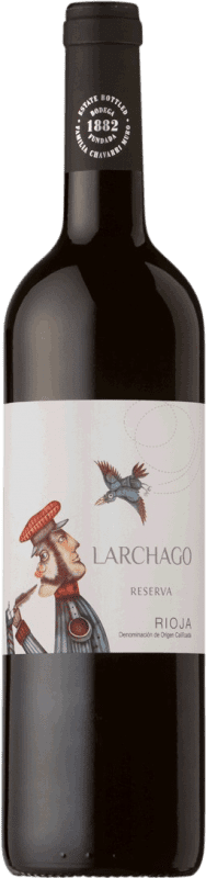 Free Shipping | Red wine Familia Chávarri Fábulas Reserve D.O.Ca. Rioja The Rioja Spain Tempranillo 75 cl