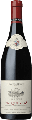 67,95 € Spedizione Gratuita | Vino Rosso Famille Perrin Les Christins A.O.C. Vacqueyras Bottiglia Magnum 1,5 L Famille Perrin Les Christins 1,5 L