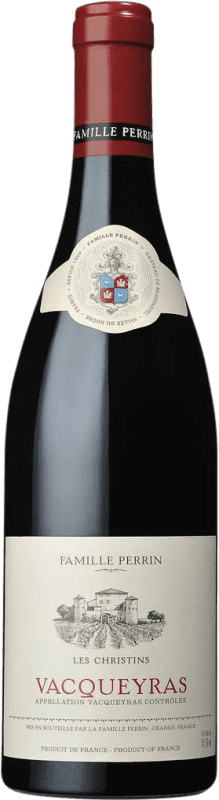 67,95 € 送料無料 | 赤ワイン Famille Perrin Les Christins Rouge A.O.C. Vacqueyras マグナムボトル 1,5 L