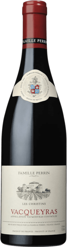 41,95 € | Rotwein Famille Perrin Les Christins A.O.C. Vacqueyras Rhône Frankreich Garnacha — Grenache, Nebbiolo Magnumflasche 1,5 L