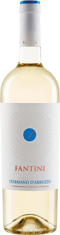 Spedizione Gratuita | Vino bianco Fantini D.O.C. Trebbiano d'Abruzzo Italia Trebbiano 75 cl