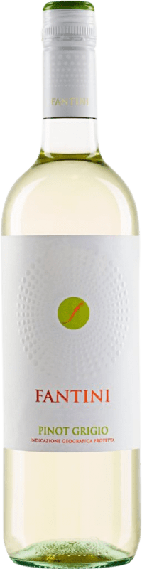 Envio grátis | Vinho branco Fantini D.O.C. Sicilia Sicília Itália Pinot Cinza 75 cl