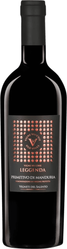 免费送货 | 红酒 Fantini Leggenda D.O.C. Primitivo di Manduria 普利亚大区 意大利 Primitivo 75 cl