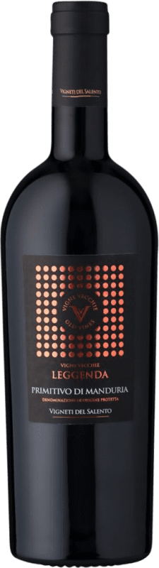 免费送货 | 红酒 Fantini Leggenda D.O.C. Primitivo di Manduria 普利亚大区 意大利 Primitivo 75 cl