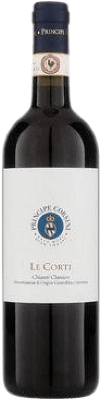 Envio grátis | Vinho tinto Fattoria Le Corti D.O.C.G. Chianti Classico Itália Sangiovese, Canaiolo 75 cl