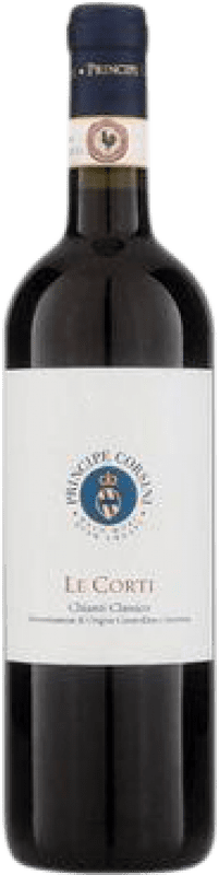 Envio grátis | Vinho tinto Fattoria Le Corti D.O.C.G. Chianti Classico Itália Sangiovese, Canaiolo 75 cl