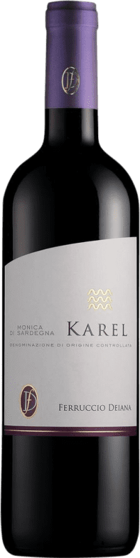 19,95 € Free Shipping | Red wine Ferruccio Deiana Karel I.G.T. Sardegna