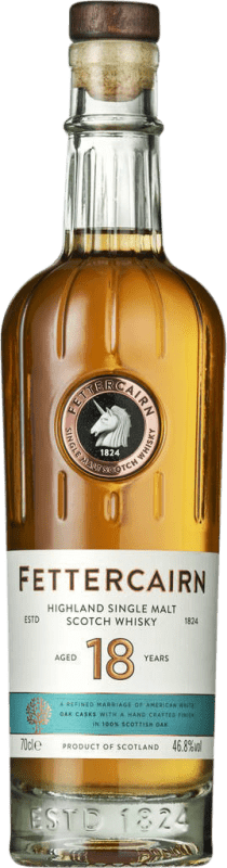 Kostenloser Versand | Whiskey Single Malt Fettercairn Hochland Großbritannien 18 Jahre 70 cl