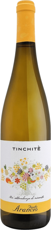 Envoi gratuit | Vin blanc Feudo Arancio Tinchitè I.G.T. Terre Siciliane Sicile Italie Grillo 75 cl