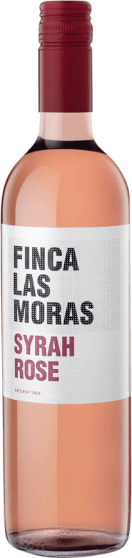 Envío gratis | Vino rosado Finca Las Moras Rosé I.G. San Juan Argentina Syrah 75 cl