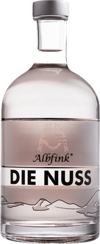 52,95 € Envio grátis | Licores Albfink Die Nuss Schwäbischer Nusslikör Garrafa Medium 50 cl