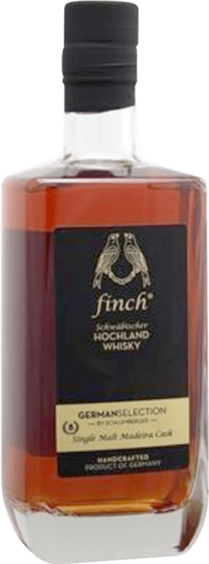 124,95 € Free Shipping | Whisky Single Malt Finch German Selection by Schlumberger Single Cask Madeira Medium Bottle 50 cl