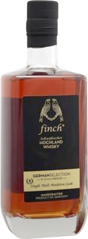 Envoi gratuit | Whisky Single Malt Finch German Selection by Schlumberger Single Cask Madeira Schwäbischer Hochland Allemagne Bouteille Medium 50 cl