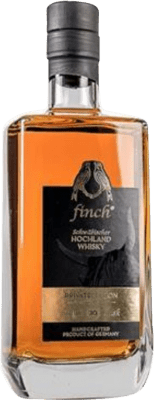 送料無料 | ウイスキーシングルモルト Finch Private Edition Single Cask Schwäbischer Hochland ドイツ 10 年 ボトル Medium 50 cl