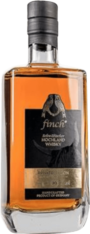 Envoi gratuit | Whisky Single Malt Finch Single Cask — Fût Unique, Édition Limitée, Collection Privée Schwäbischer Hochland Allemagne 10 Ans Bouteille Medium 50 cl