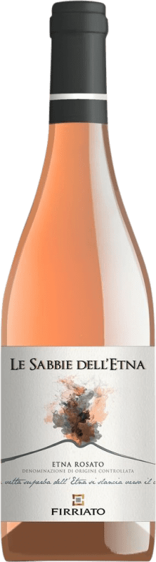 Free Shipping | Rosé wine Firriato Sabbie dell'Etna Rosato D.O.C. Sicilia Sicily Italy Nerello Mascalese 75 cl