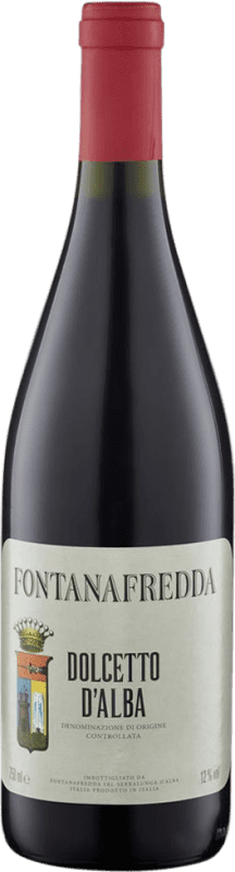 Бесплатная доставка | Красное вино Fontanafredda D.O.C.G. Dolcetto d'Alba Италия Dolcetto 75 cl