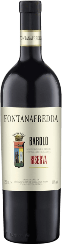 Free Shipping | Red wine Fontanafredda Reserve D.O.C.G. Barolo Piemonte Italy Nebbiolo 75 cl