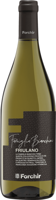 Envoi gratuit | Vin blanc Forchir Famiglia Bianchini Frioul-Vénétie Julienne Italie Friulano 75 cl