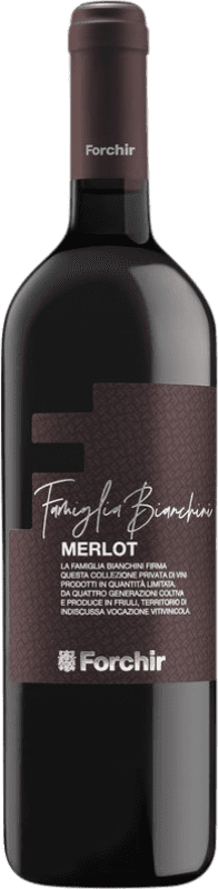 Free Shipping | Red wine Forchir Famiglia Bianchini Friuli-Venezia Giulia Italy Merlot 75 cl