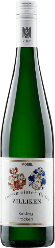 12,95 € 免费送货 | 白葡萄酒 Forstmeister Geltz Zilliken Trocken — 干型 Q.b.A. Mosel