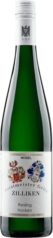 Kostenloser Versand | Weißwein Forstmeister Geltz Zilliken Trocken Q.b.A. Mosel Mosel Deutschland Riesling 75 cl