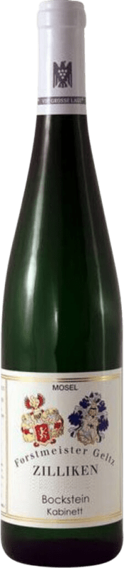 免费送货 | 白葡萄酒 Forstmeister Geltz Zilliken Ockfener Bockstein Kabinett — 成熟采收 Q.b.A. Mosel Mosel 德国 Riesling — 雷司令 75 cl