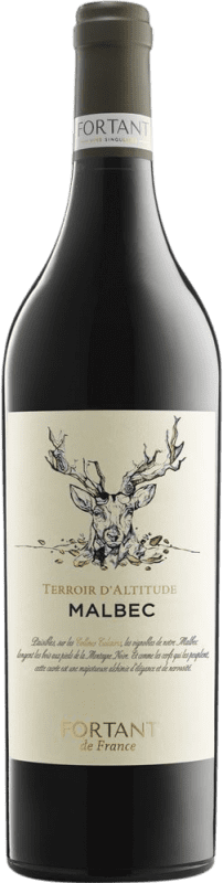 11,95 € | 红酒 Fortant de France Terroir d'Altitude I.G.P. Vin de Pays d'Oc 朗格多克 - 鲁西荣 法国 Malbec 75 cl